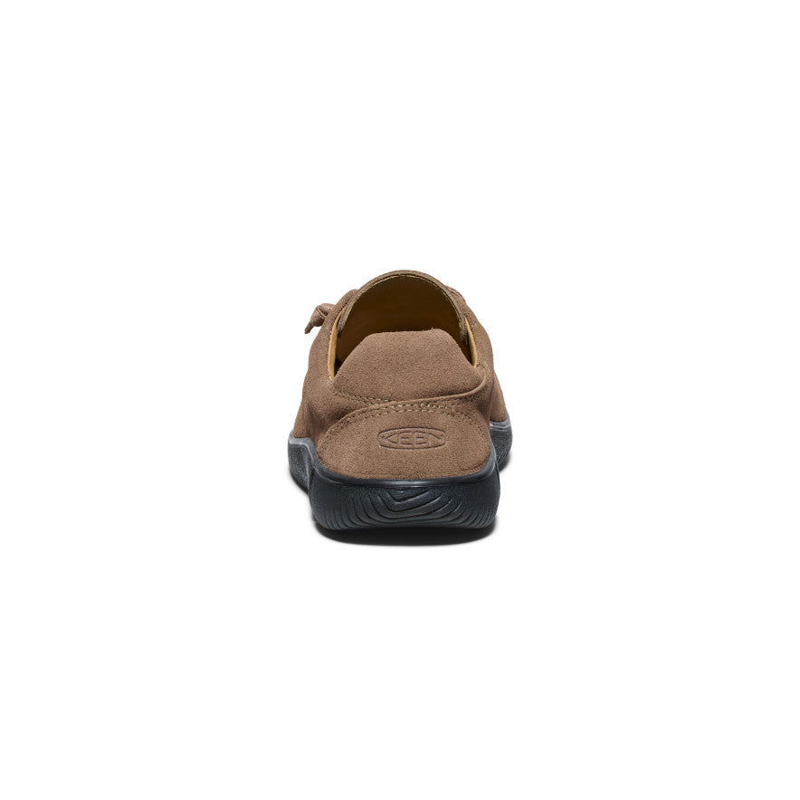 Men's KNX Suede Lace-Up Shoes - Comfortable & Stylish Sneakers in Caribou/Black | Perfect for Casual Wear, Walking & Everyday Outfits