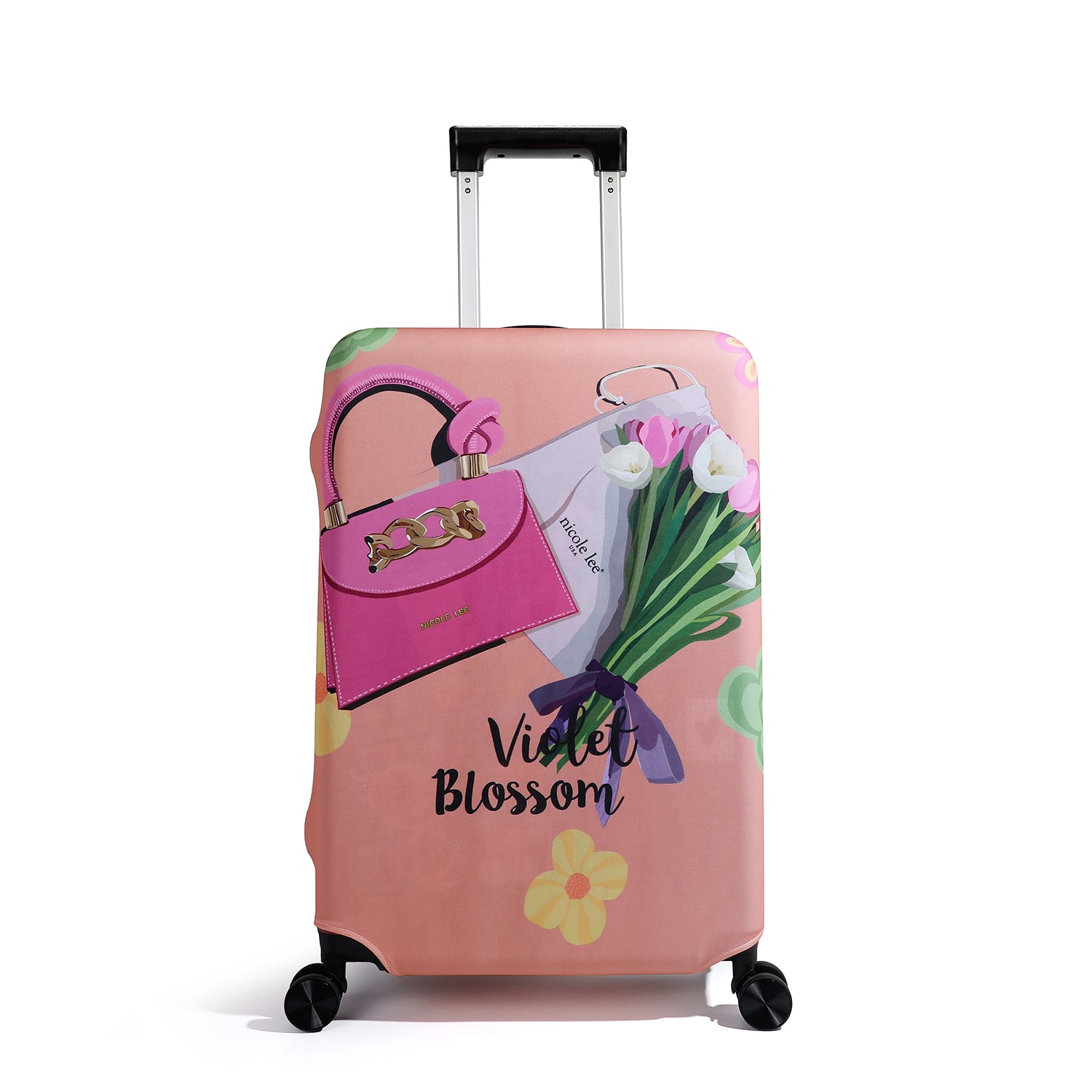 Durable Luggage Cover for Suitcases - Waterproof & Scratch-Resistant Travel Protector - Perfect for Airports, Flights, and Vacation Trips