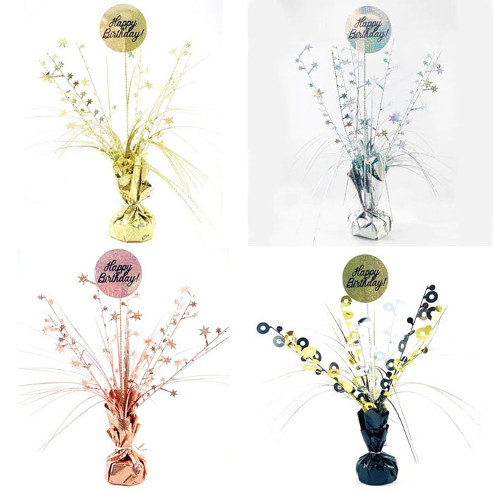 Balloon Weight Centerpiece for Birthday Party Decorations | Elegant Balloon Holder for Tables, Weddings, Baby Showers & Special Events