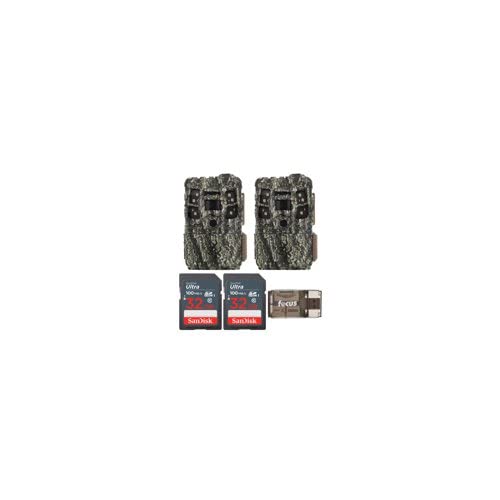 Browning Defender Pro Scout MAX Trail Camera Bundle with 32GB SD Card & Reader - 3-Piece Wildlife Monitoring Kit for Hunting, Security & Outdoor Surveillance