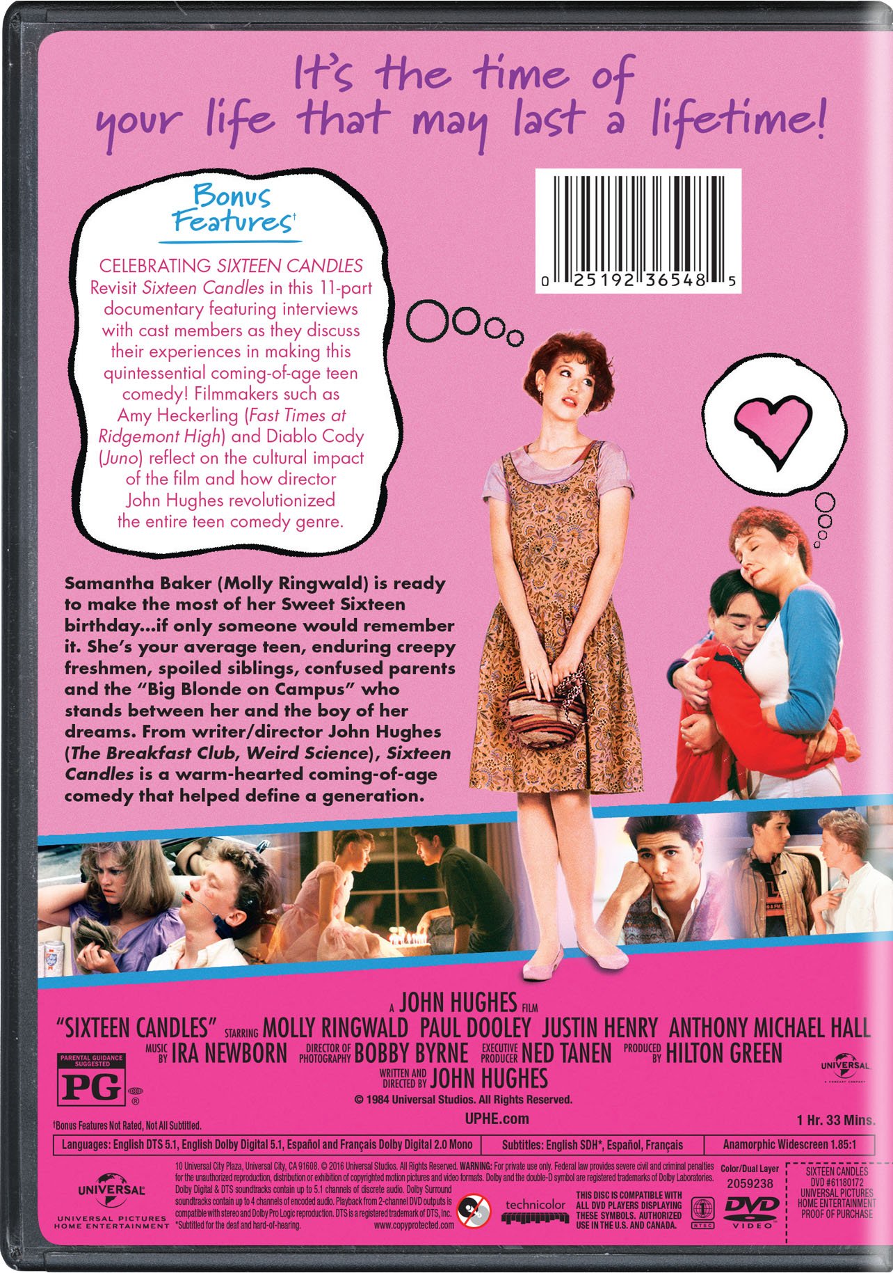 Sixteen Candles - Classic 80s Teen Comedy Movie | Perfect for Birthday Parties & Nostalgic Movie Nights