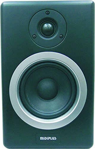 midiplus MS5 Active Monitor Studio Speakers - Professional Audio Monitors for Music Production, Recording, and Home Studios | Perfect for DJs, Producers, and Musicians