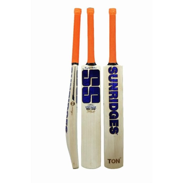 Premium SS Vintage 1.0 Thala English Willow Cricket Bat - Professional Grade for Matches & Practice - Perfect for Cricket Enthusiasts & Tournament Players