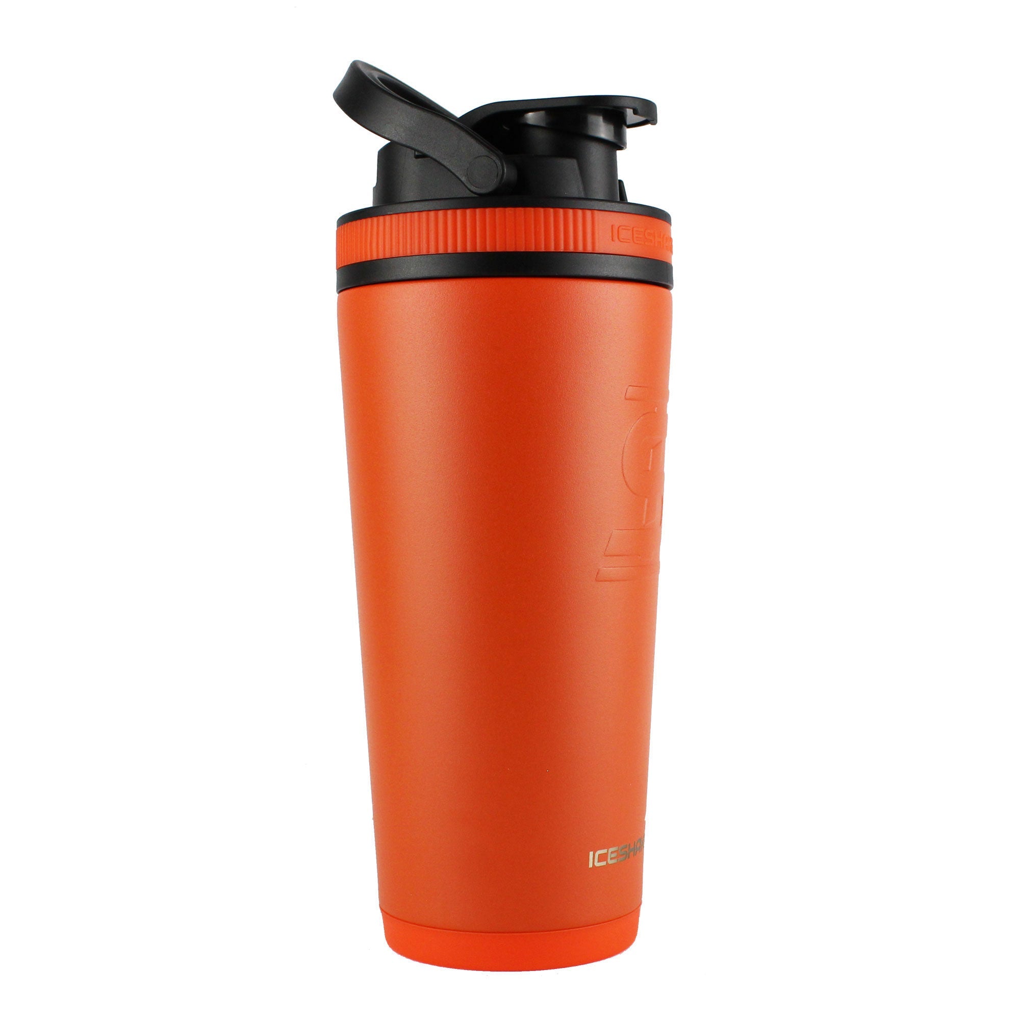 Officially Licensed Auburn University 26oz Insulated Ice Shaker Cup - Orange | Leak-Proof Stainless Steel Water Bottle for Gym, Workouts & Outdoor Activities