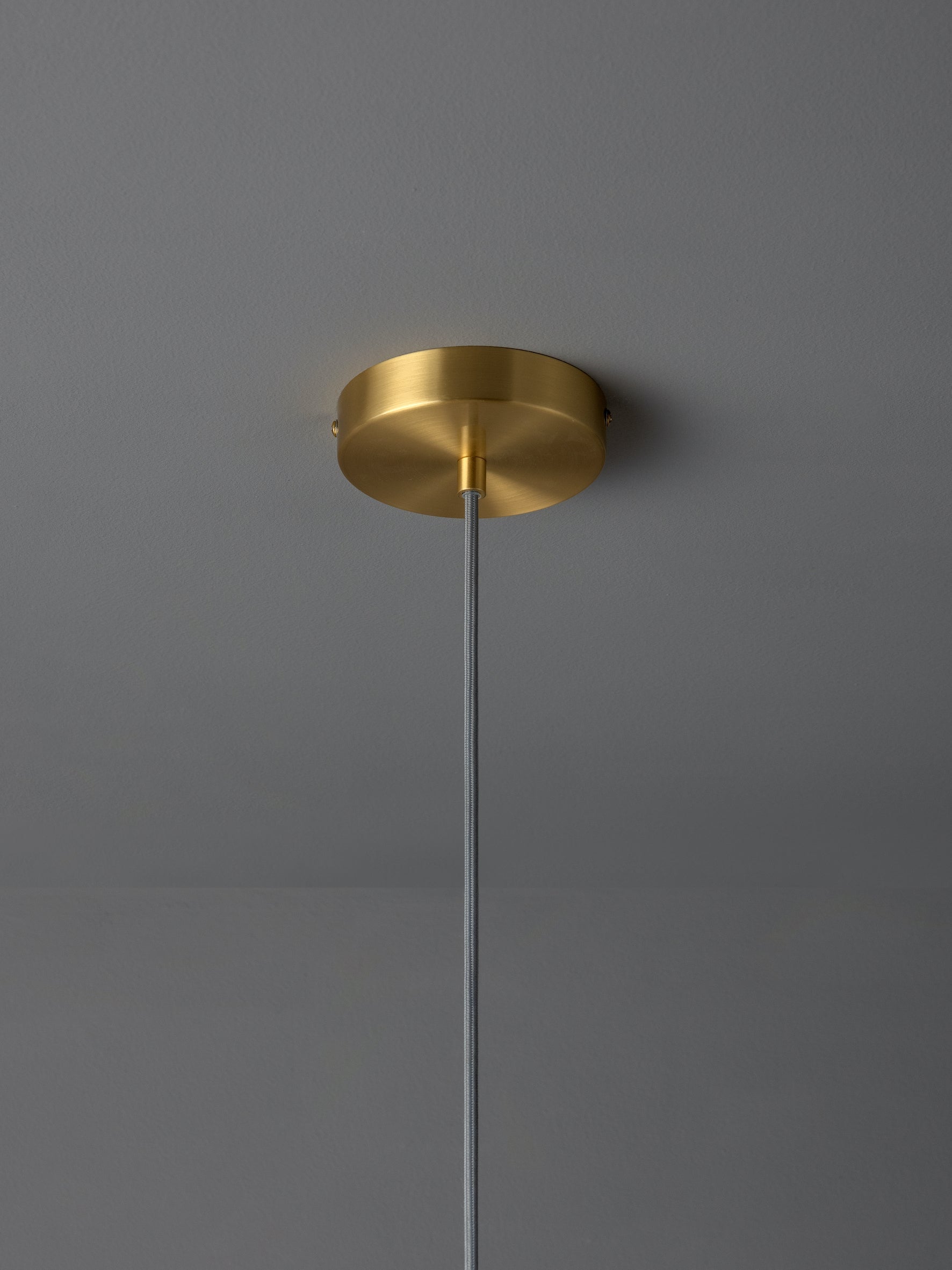 Silio Brushed Brass and Opal Pendant Light - Elegant Ceiling Fixture for Dining Room, Bedroom, or Living Room Decor