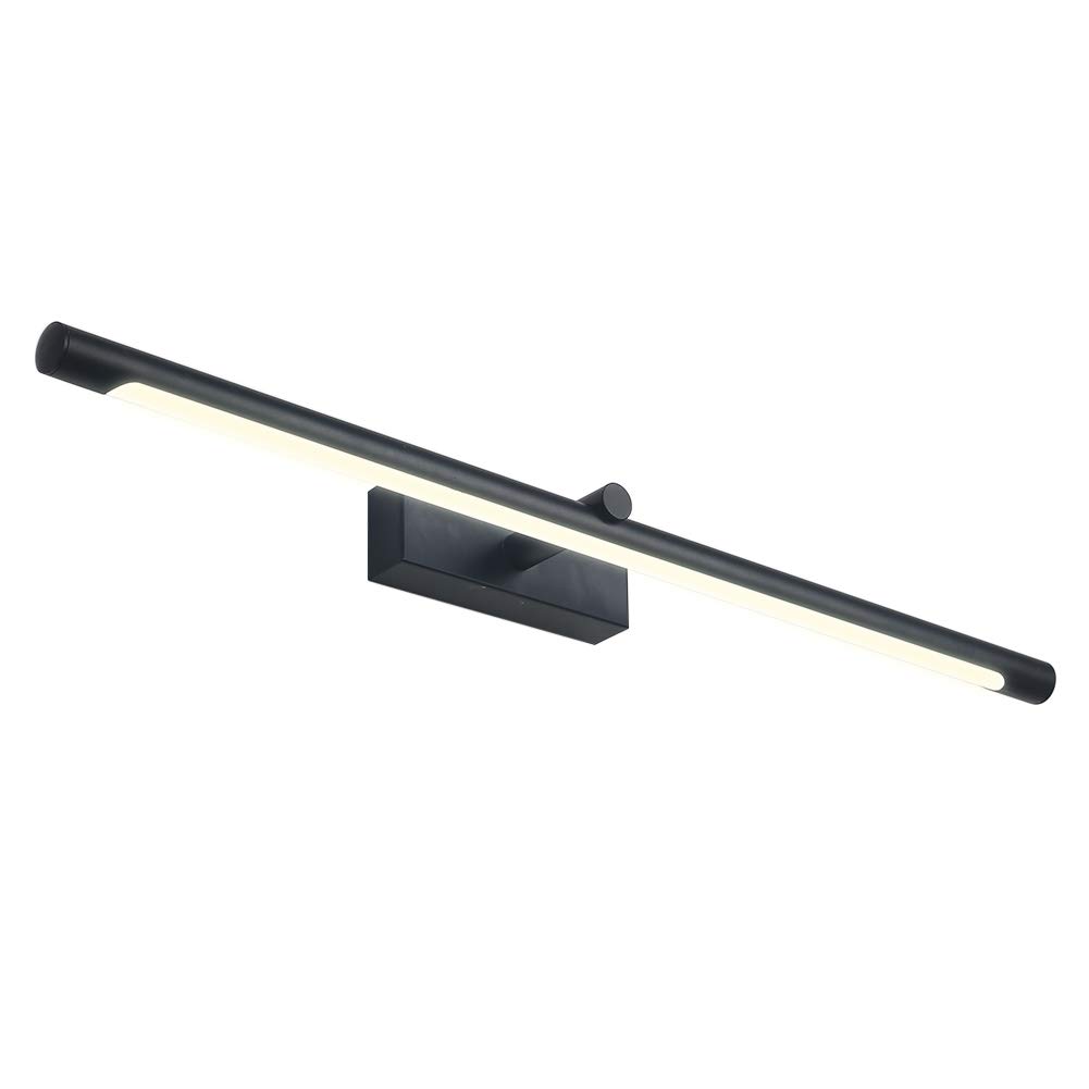 18.11 Inch 8W LED Vanity Light Fixture - Warm White 3000K, IP44 Rated, Modern Bathroom Mirror Front Lighting for Makeup & Grooming