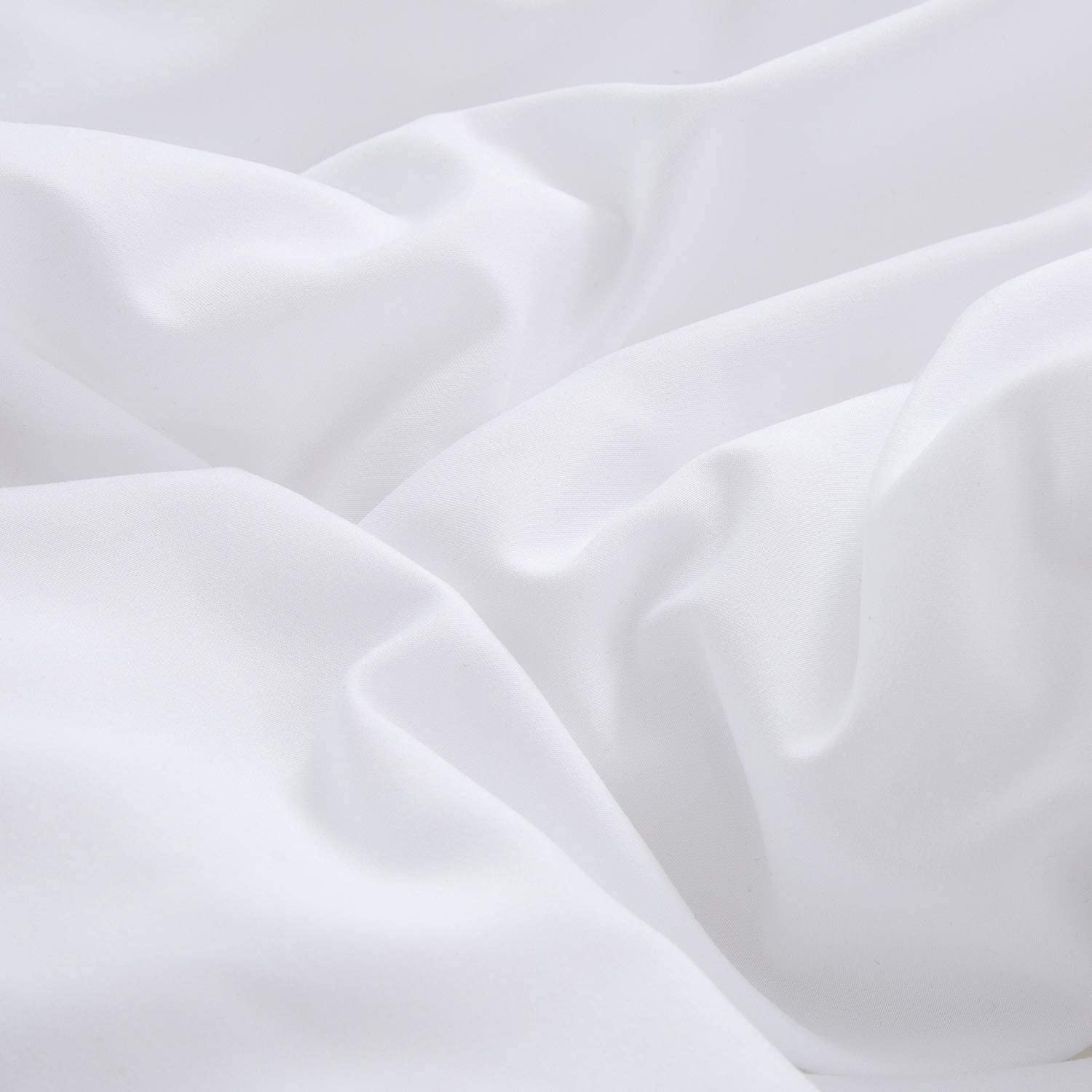 White California King Comforter Set - Solid Bedding for Luxurious Sleep