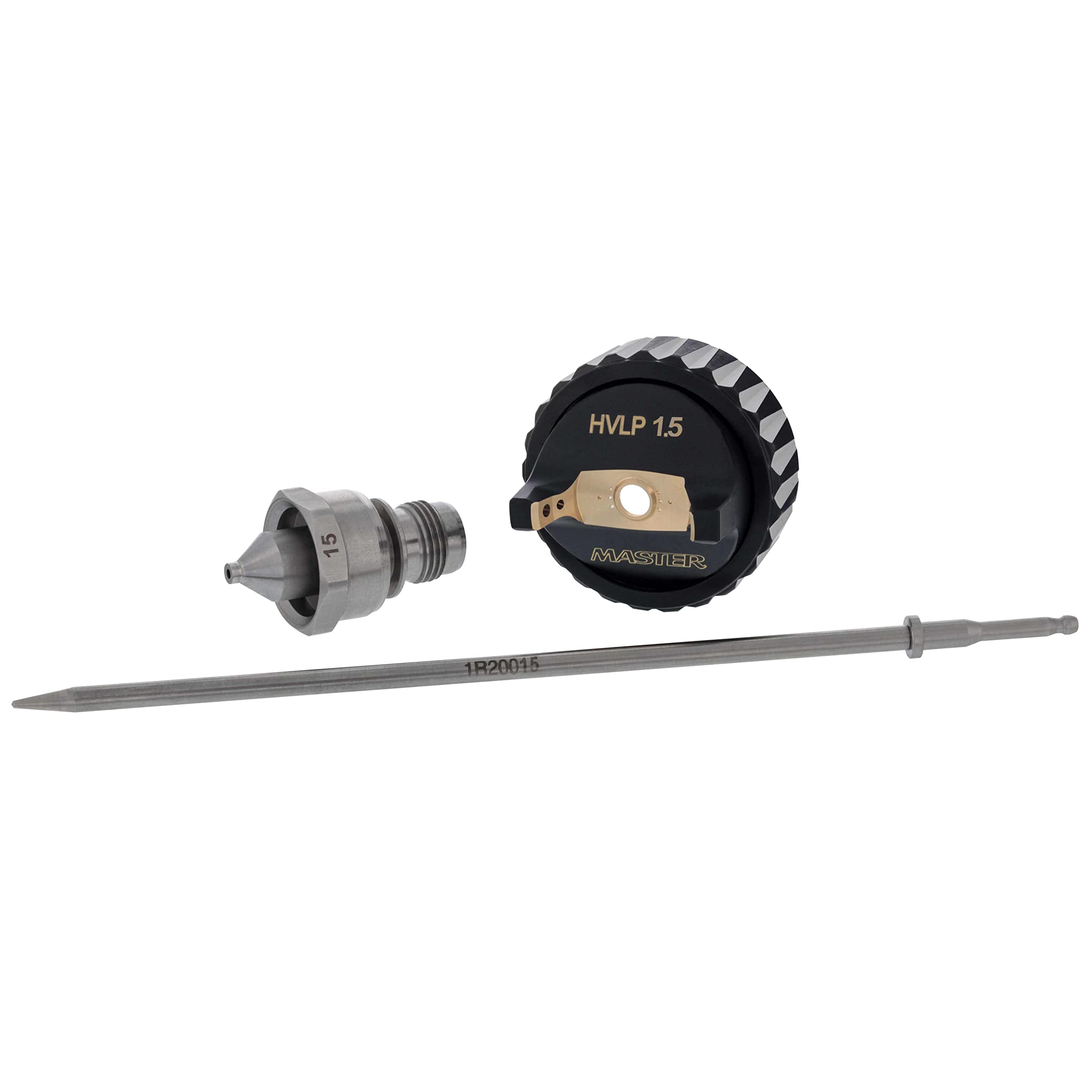 Master Pro 1.5mm Needle, Fluid Nozzle & Air Cap Atomizing Set - Compatible with Master Pro 88 Series HVLP Spray Guns | Perfect for Automotive Painting, Furniture Refinishing & DIY Projects