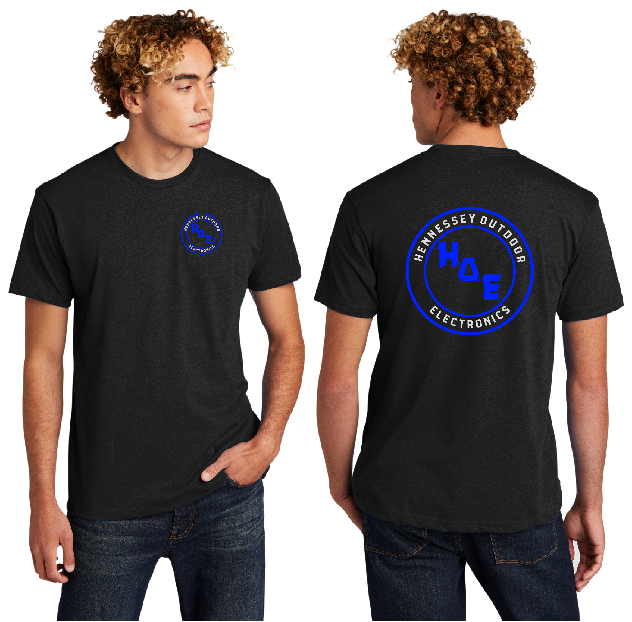 H.O.E Circle Graphic T-Shirt - Trendy Cotton Tee for Women & Men - Perfect for Casual Wear, Street Style & Everyday Outfits