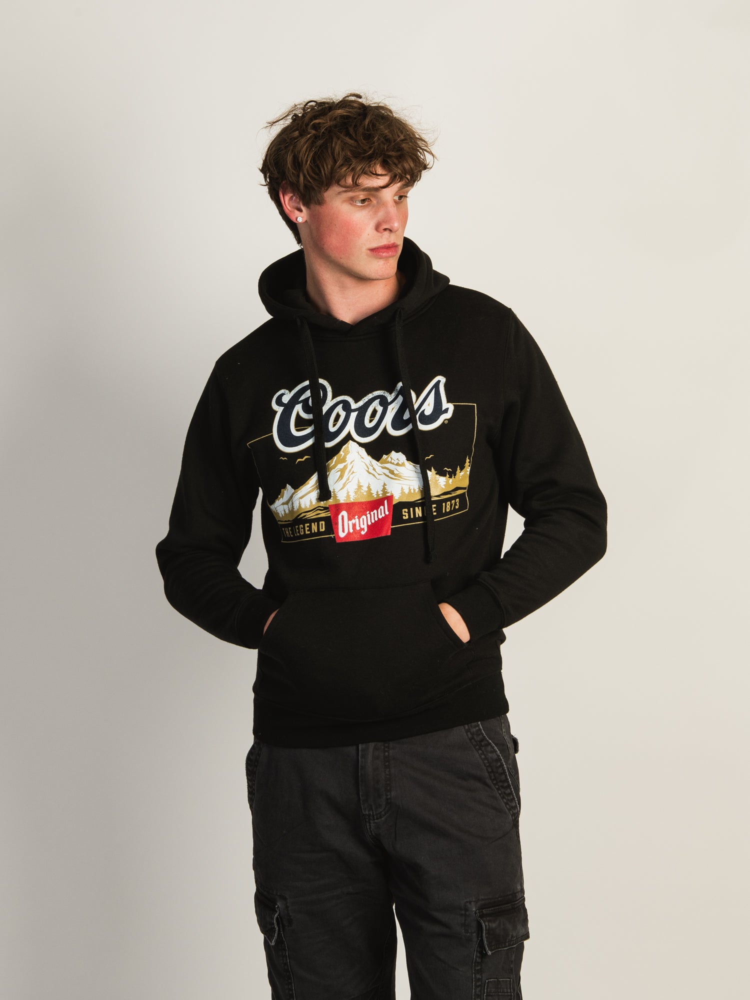 Coors Logo Pullover Hoodie - Soft & Comfortable Sweatshirt for Men & Women - Perfect for Casual Wear, Outdoor Activities & Sports