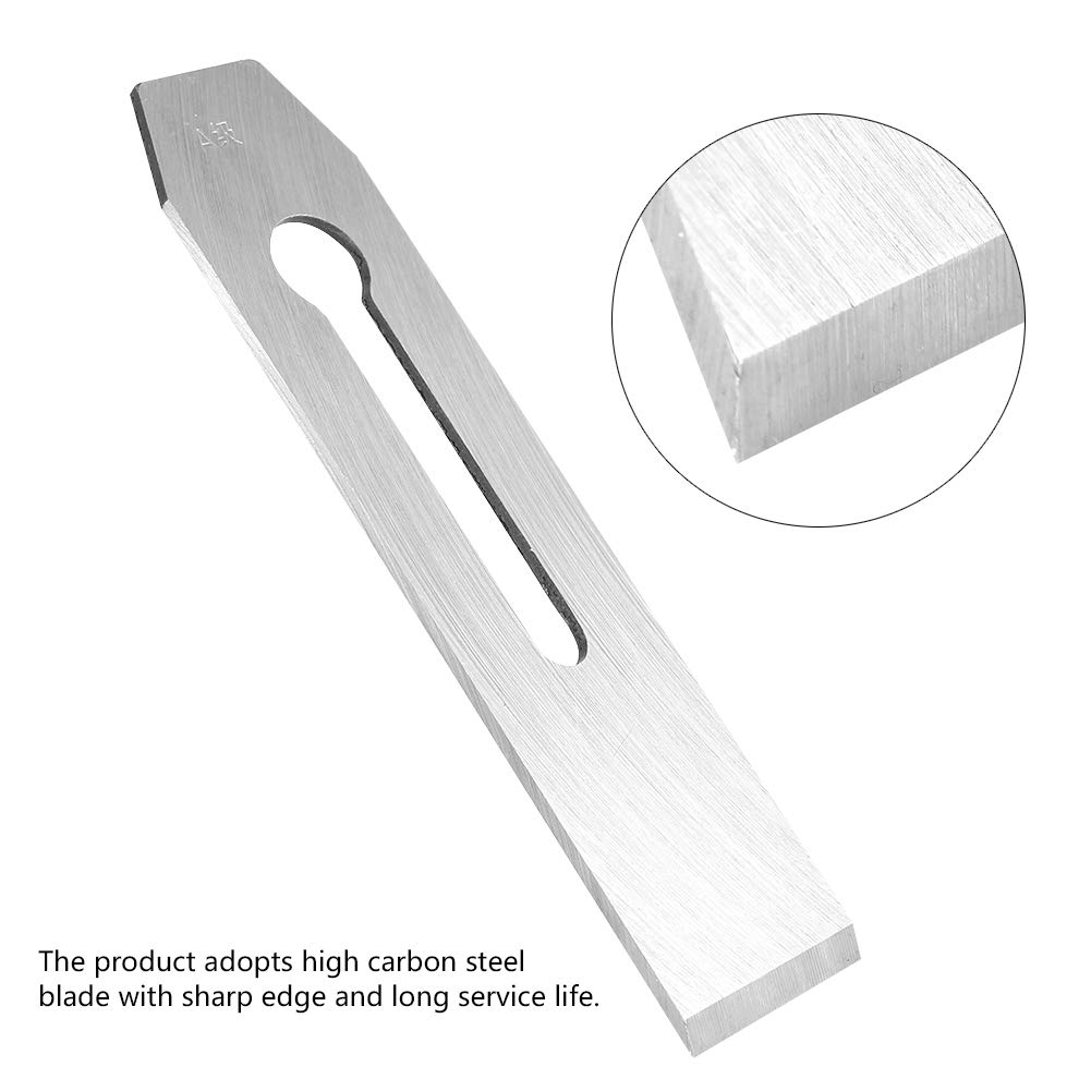 **HSS Replacement Hand Planer Blades 51mm - High-Speed Steel Woodworking Plane Blades for Carpenter, Bench Planer & Manual Planing - Perfect for Smoothing Wood, DIY Projects & Furniture Making**