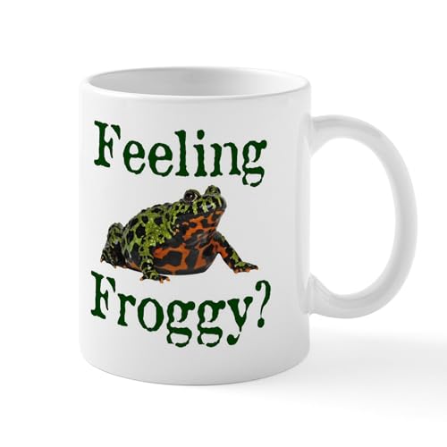 White - Feeling Froggy? Mug