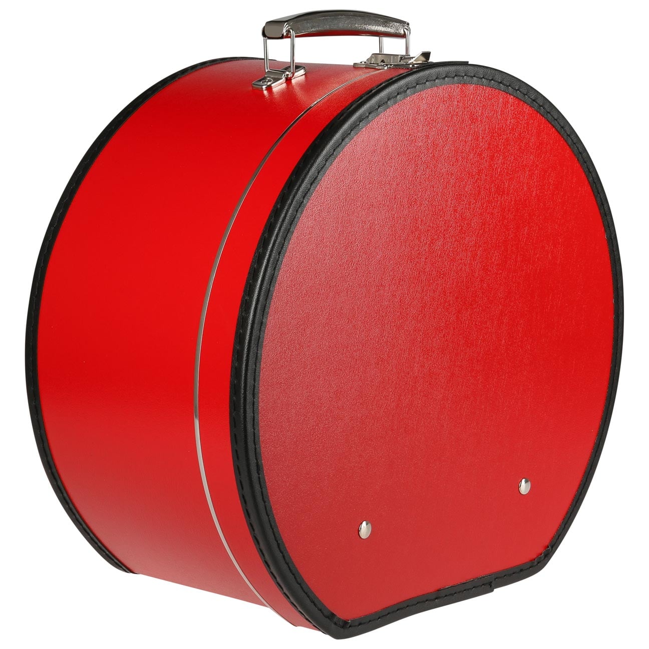 Lierys Red Hat Box - Elegant Storage for Women's Hats, Scarves & Accessories | Perfect for Travel, Home Decor & Gift Giving