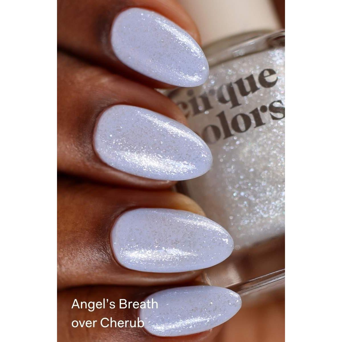Cirque Colors Angel's Breath Nail Polish - 0.37 oz Long Lasting Vegan & Cruelty-Free Nail Lacquer - Perfect for Manicures, Pedicures, and Special Occasions