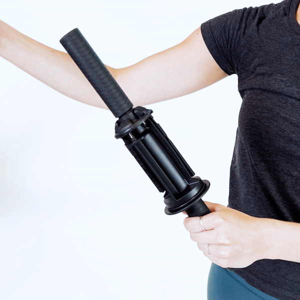 Chirp 3-in-1 Muscle Roller Massager - Deep Tissue Therapy for Back, Neck & Leg Pain Relief - Perfect for Post-Workout Recovery & Home Gym Use