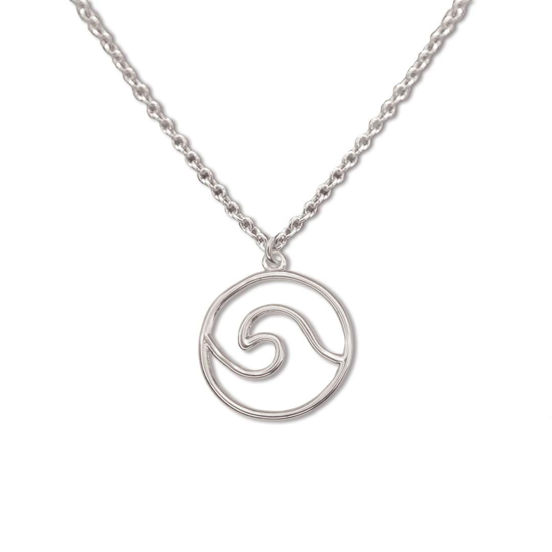 Mauna Kai Hawaiian Gold & Silver Plated Charm Pendant Necklace - Hawaiian Jewelry for Women, Beach Vacation Gift, Tropical Style Accessory - Perfect for Luau Parties, Honeymoon Gifts & Island Fashion