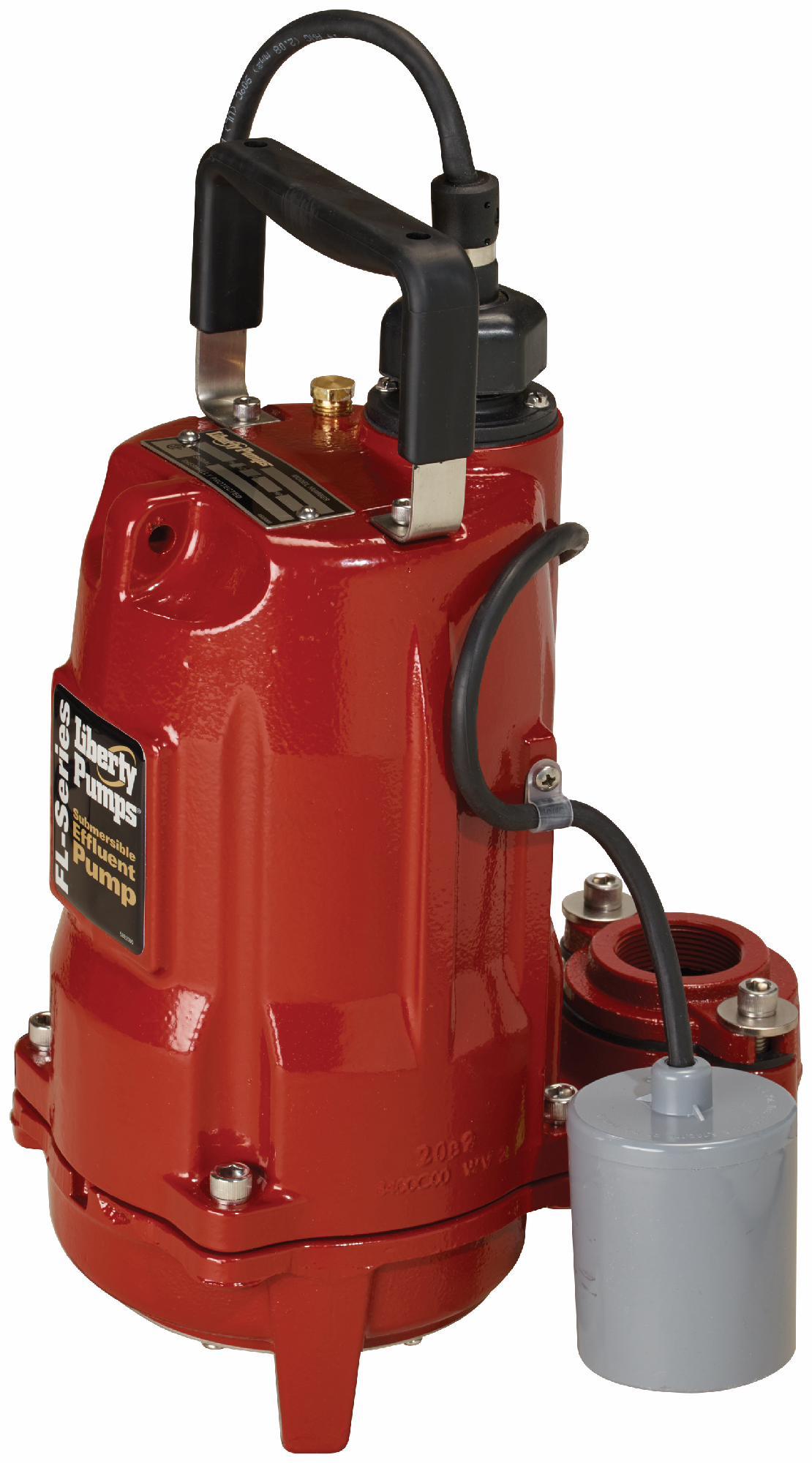 Liberty Pumps FL62A 6/10 HP 1 Phase 208-230V Mid Range Effluent Pump with 25' Cord - Automatic Sewage Pump for Basement, Sump Pit, and Wastewater Removal