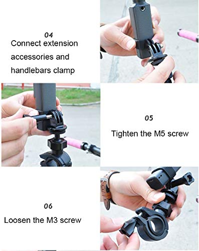 360° Adjustable Bike Phone Mount - Universal Bicycle Handlebar Clamp Holder for Smartphones - Perfect for Cycling, Commuting & Outdoor Adventures
