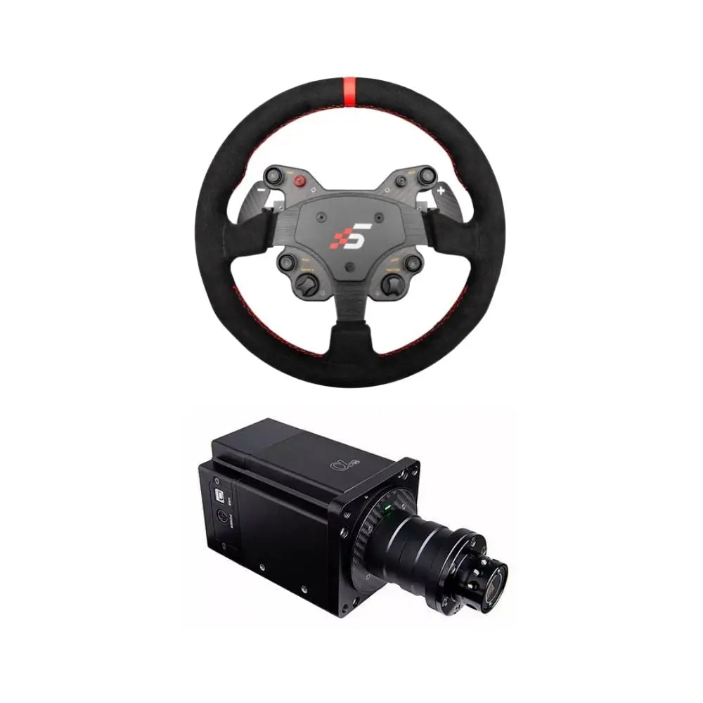 Simagic Alpha Direct Drive Wheel Base - 15Nm Torque for Realistic Racing Simulation | Compatible with PC & PS5 | Perfect for Sim Racing Enthusiasts & Professional Gamers