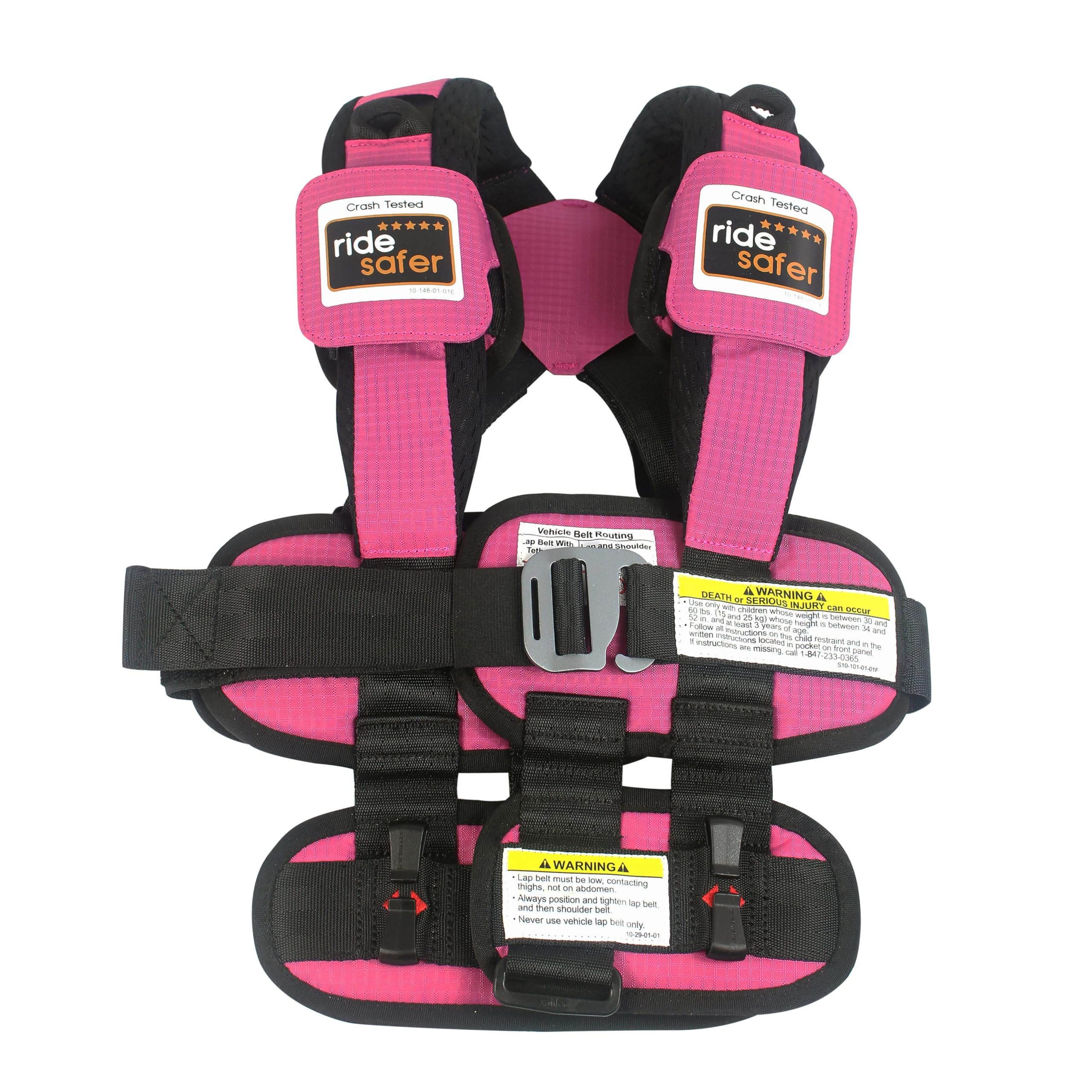 Lightweight Compact Portable Pink Car Seat for Babies & Toddlers - Safe Travel & Everyday Use - Ideal for Airplanes, Cars, and Strollers