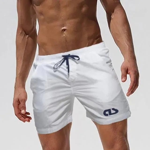 Men's Quick-Dry Swim Trunks with Pockets - Comfortable Beach Shorts for Surfing, Swimming & Summer Outdoor Activities