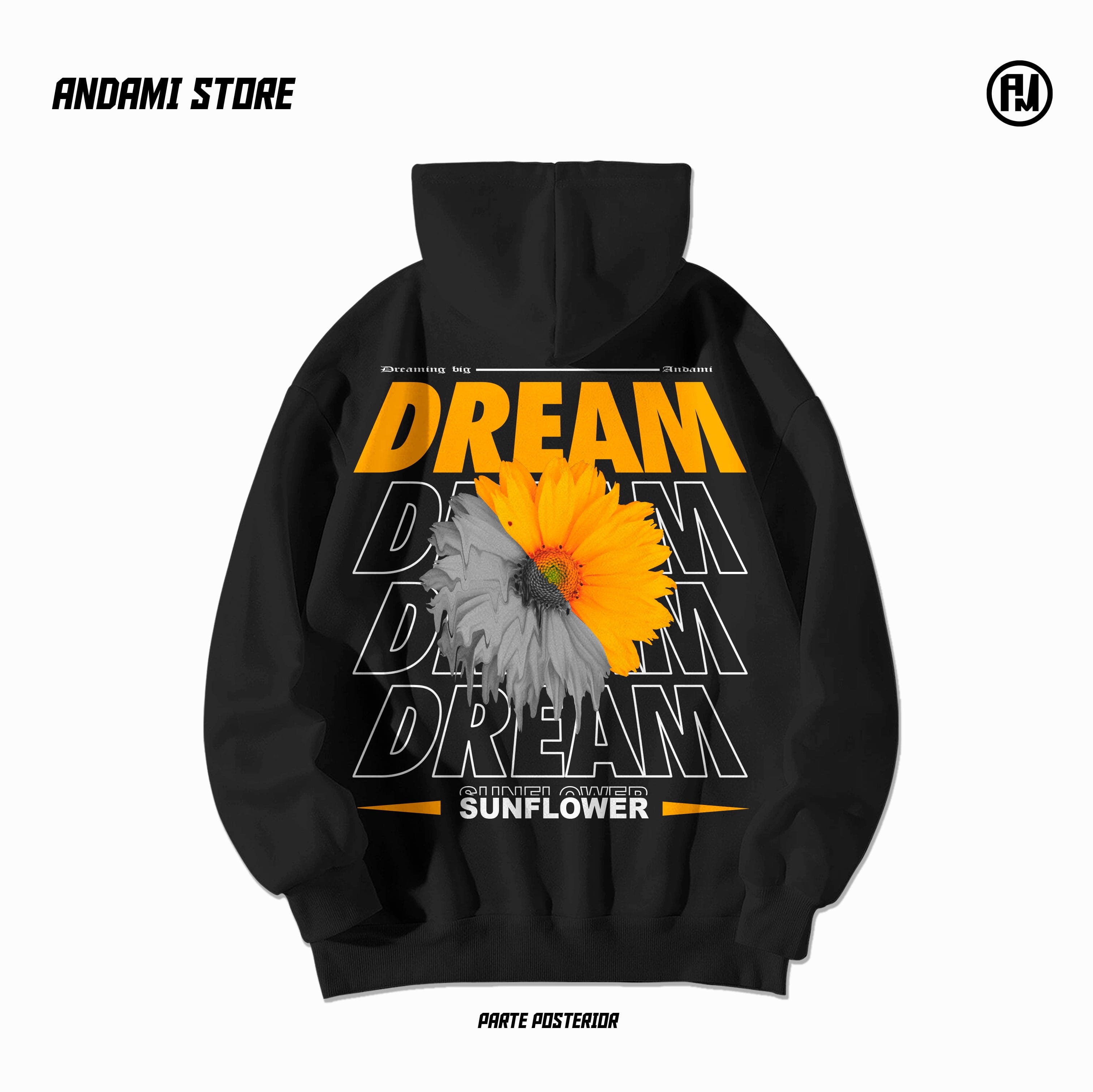 Sunflower Hoodie - Soft & Comfortable Pullover Sweatshirt for Men & Women - Perfect for Casual Wear, Outdoor Activities & Street Fashion