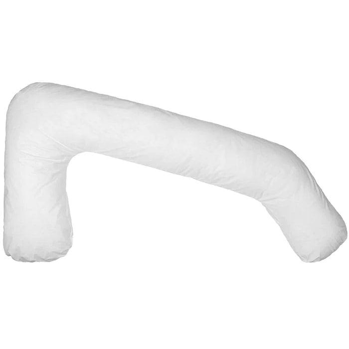 Jolly Jumper Mama Sleep Ez Multi Positional Maternity Body Pillow - White | Pregnancy Support for Side Sleeping, Back Pain Relief & Nursing Comfort
