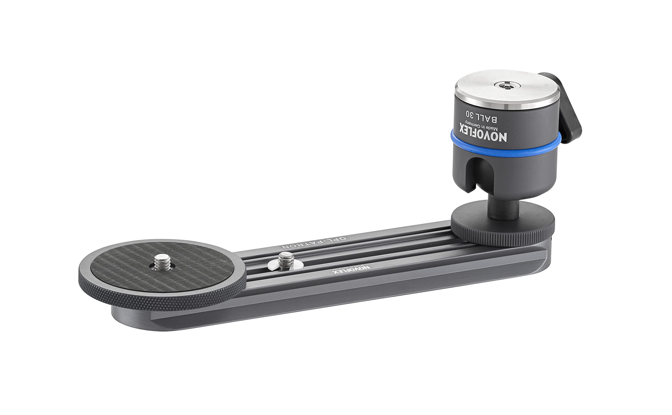NOVOFLEX QPL-Patron Tripod Adapter with Ball Head - Professional Photography Umbrella Mount for Studio Lighting, Outdoor Shoots & Video Production