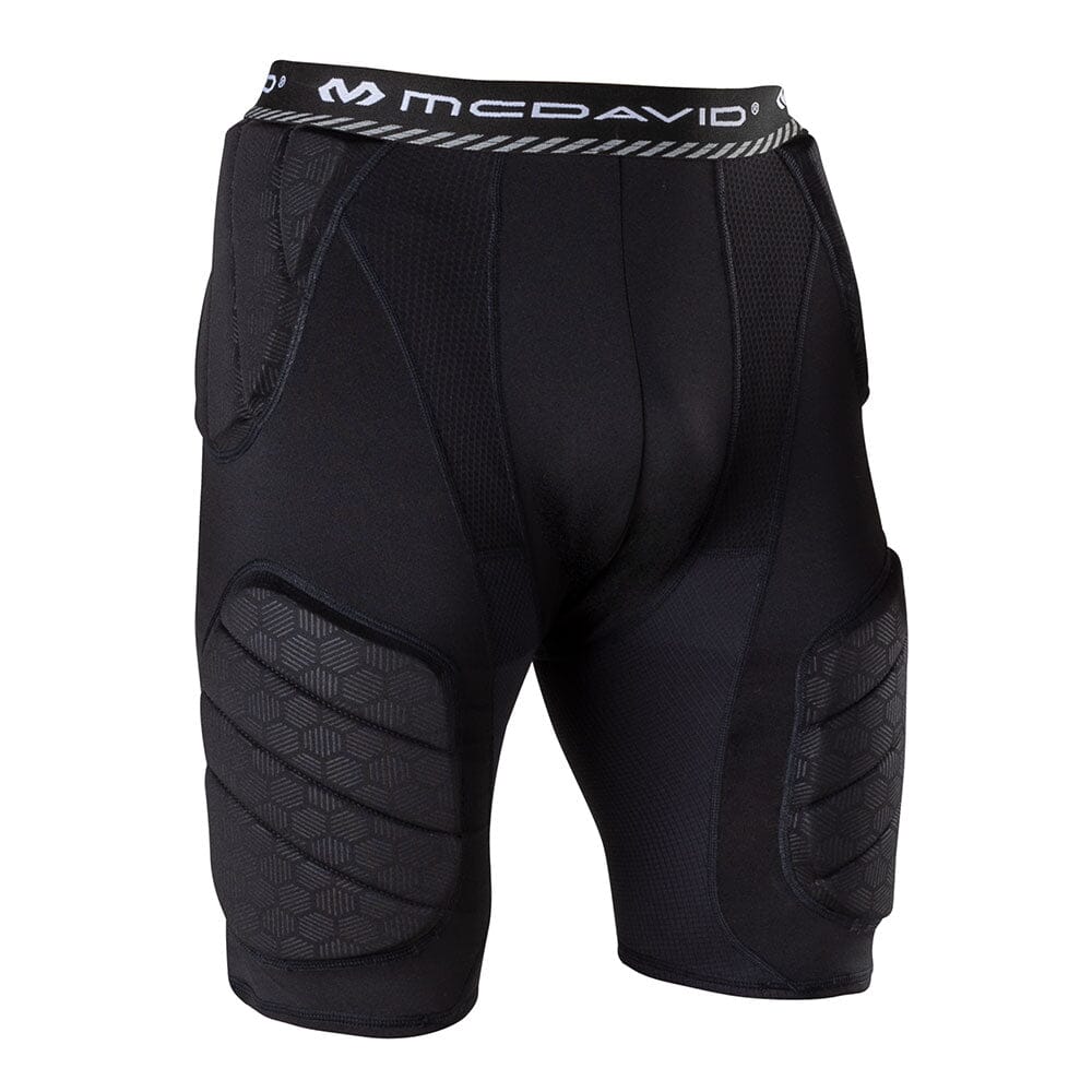 Rival™ Integrated Girdle with High Density Thigh Pads - Premium Compression Shorts for Football, Hockey & Rugby - Enhance Performance & Protection During Sports Training & Games