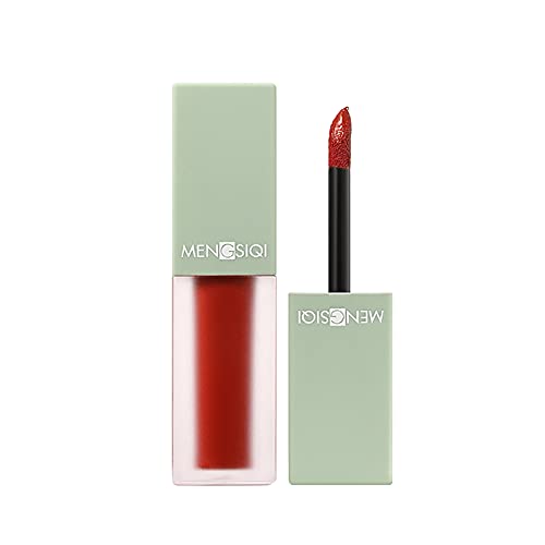 Velvet Matte Lip Glaze - Long Lasting, Non-Drying Lipstick with Smooth Finish (Warm Brick Color) | Perfect for Everyday Wear, Date Night & Special Occasions