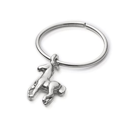 silver horse