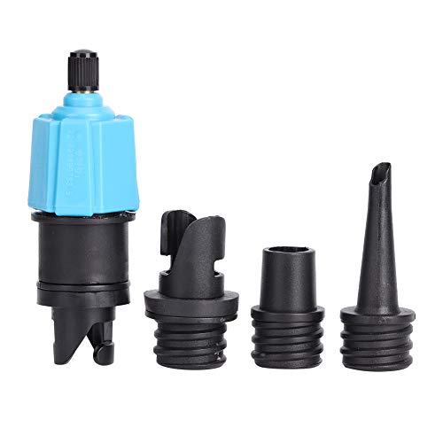 **Inflatable SUP Pump Adapter - 3-in-1 Air Valve Adaptor for Paddle Boards, Canoes & Inflatable Boats | Quick Inflation for Water Sports & Outdoor Adventures**