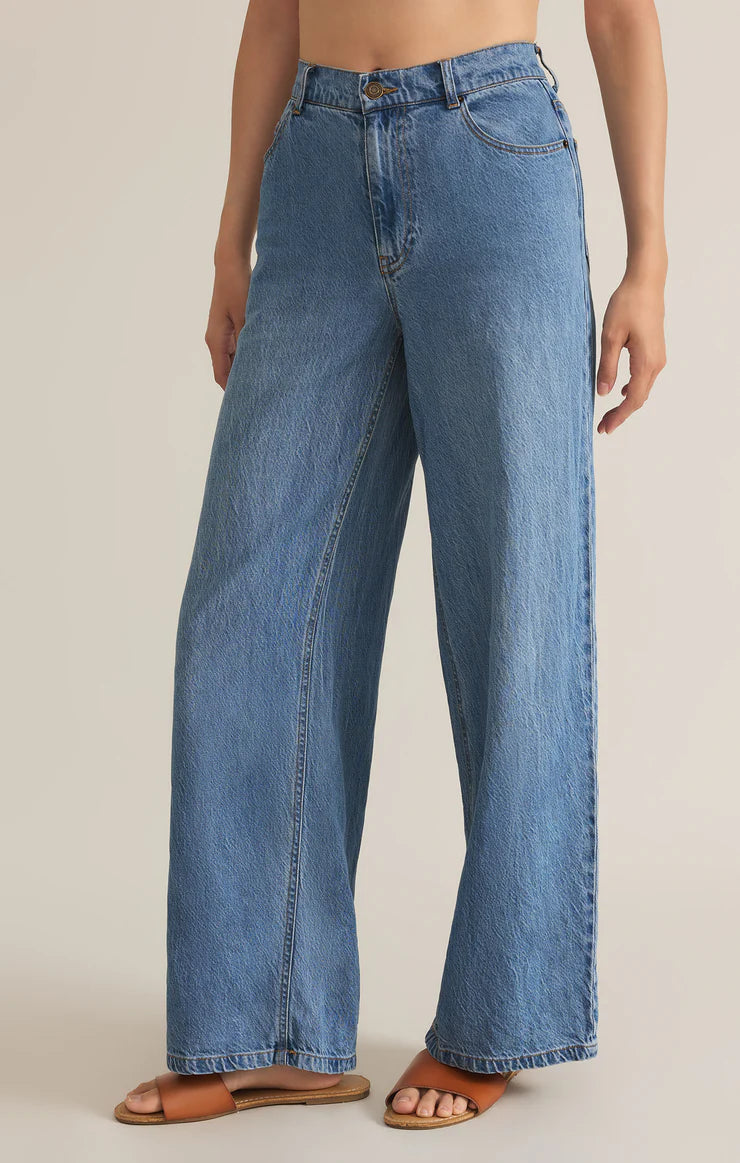 Z Supply Mia Luxe Soft Denim Pants for Women - High Waisted Stretch Skinny Jeans | Comfortable & Stylish for Casual Wear, Office, and Date Night