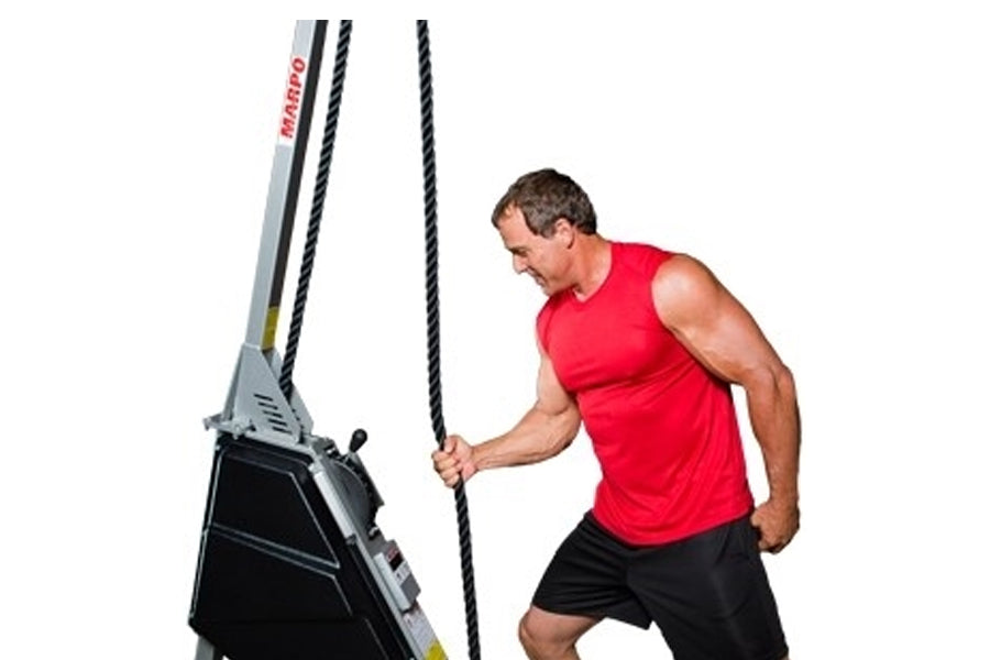 Marpo VLT Compact Rope Trainer - Portable Jump Rope for Home & Gym Workouts, Fitness Training & Cardio Exercise - Perfect for Indoor/Outdoor Training, Boxing, CrossFit & Weight Loss