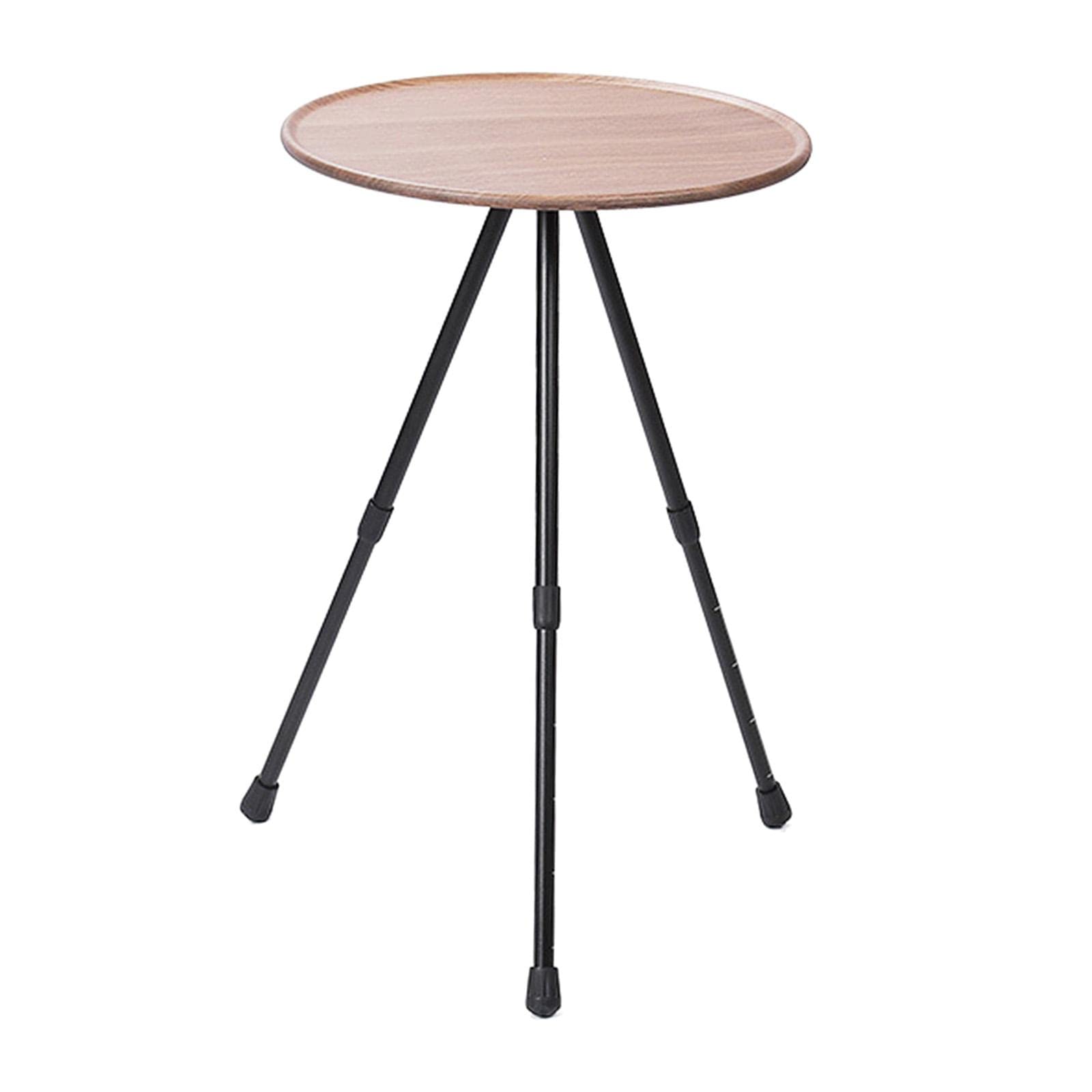 Colcolo Adjustable Height Portable Camping Table - Lightweight Outdoor Dining Table for Picnics, Hiking & Backpacking | Wood Grain Design for Patio, Beach & RV Trips