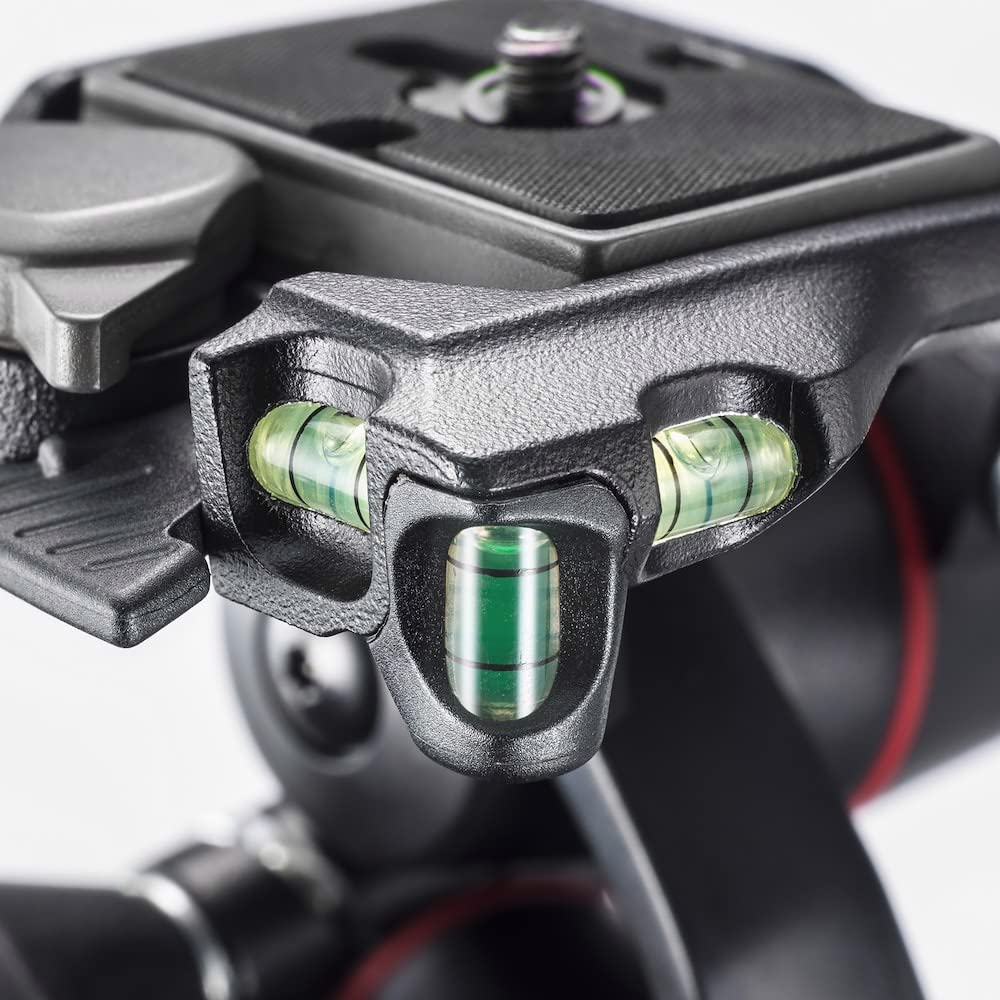 Manfrotto X-PRO 3-Way Tripod Head with Fluid Ball - Professional Camera Stabilizer for DSLR & Mirrorless - Perfect for Photography, Videography & Content Creation - Ideal for Travel, Studio & Outdoor Shooting