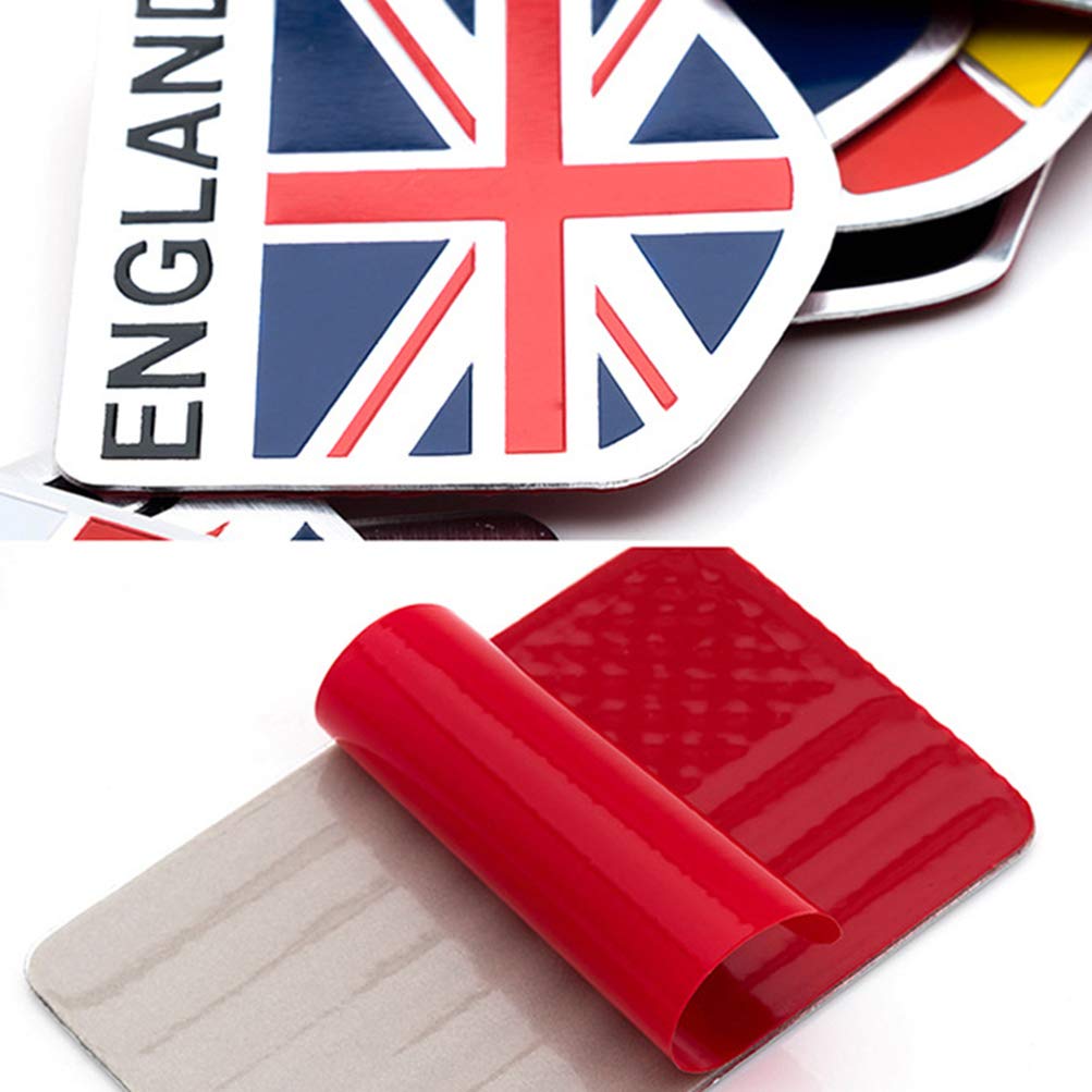 LIOOBO England Flag Car Sticker - Waterproof British Flag Decal for Car Window, Bumper, Laptop - Perfect for UK Fans, Football Supporters & Patriotic Decor