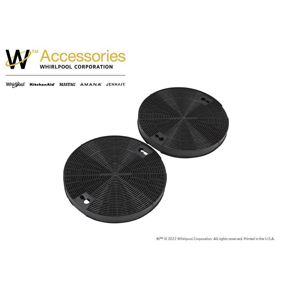 Amana W10272068 Range Hood Replacement Charcoal Filter - 2 Pack - Compatible with Amana Range Hoods - Eliminates Odors & Improves Air Quality - Perfect for Kitchen, Restaurant & Commercial Use