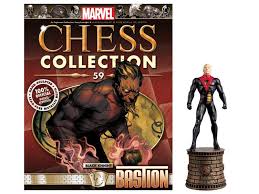 Bastion Eaglemoss Marvel Chess Collection #59 Black Knight - Official Marvel Collectible Chess Piece for Display & Game Play - Perfect for Marvel Fans & Chess Enthusiasts