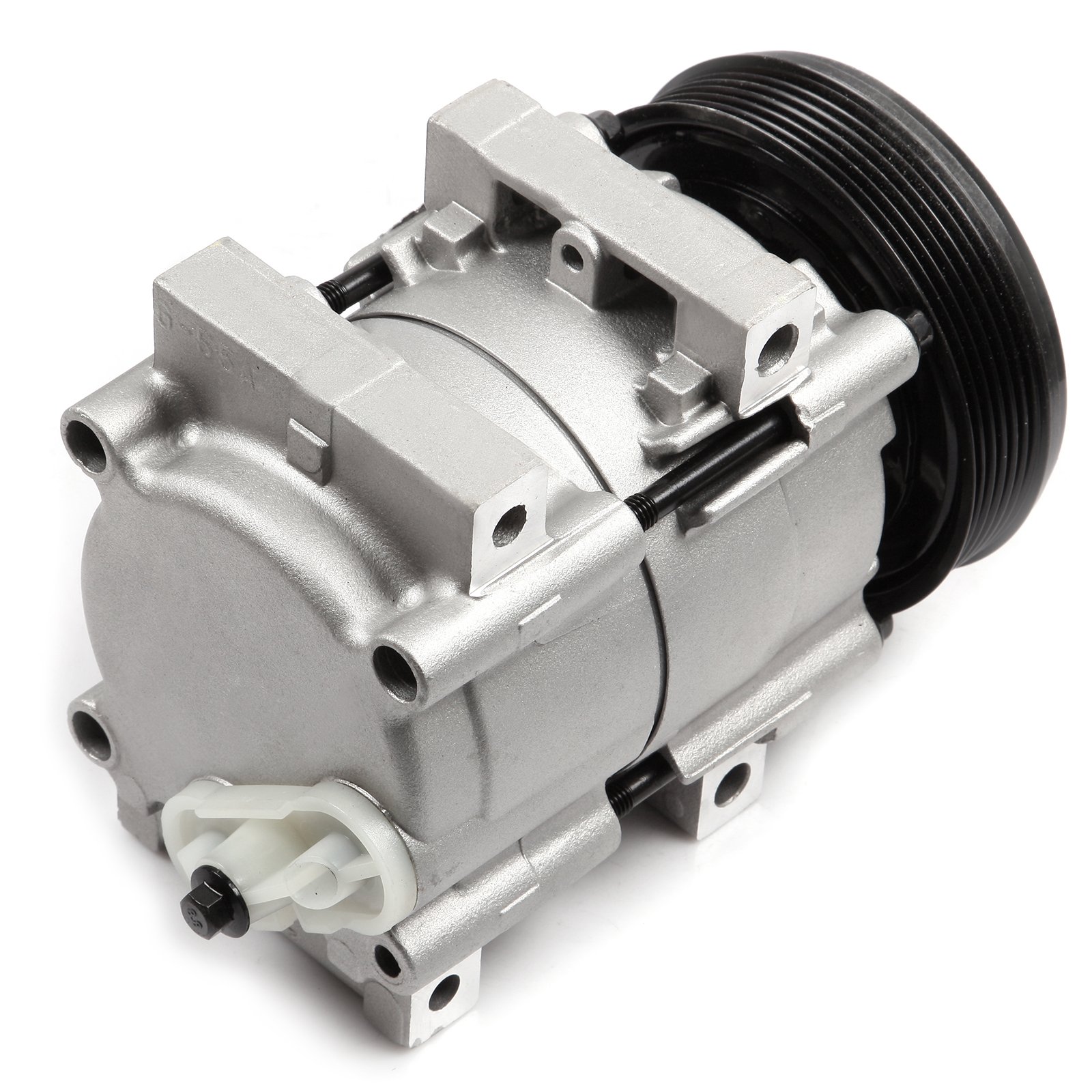 AZHZ AC Compressor with Clutch - Replacement Air Conditioner Compressor for Ford Bronco 1990-1995 & Windstar 1995-1998 - CO 101200C - Perfect for AC System Repair & Summer Cooling Maintenance