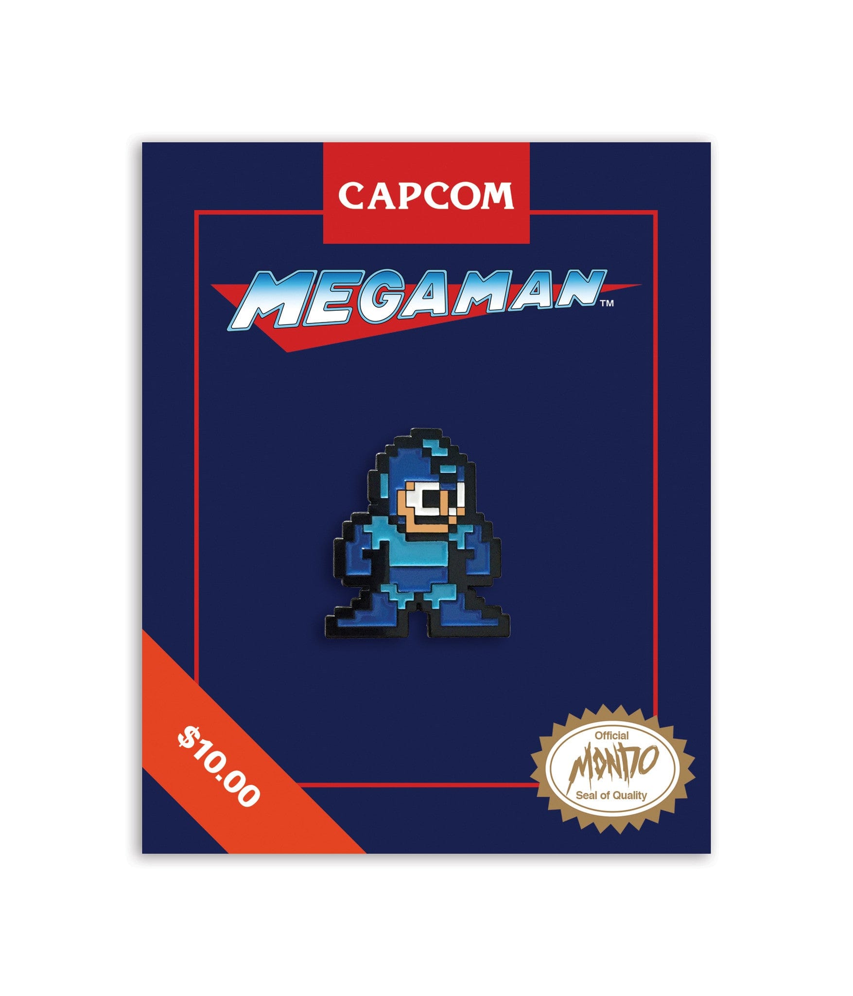 Mega Man Enamel Pin - Retro Video Game Badge Collectible for Fans, Cosplay & Backpacks | Perfect for Gifts, Conventions & Anime Merch Displays