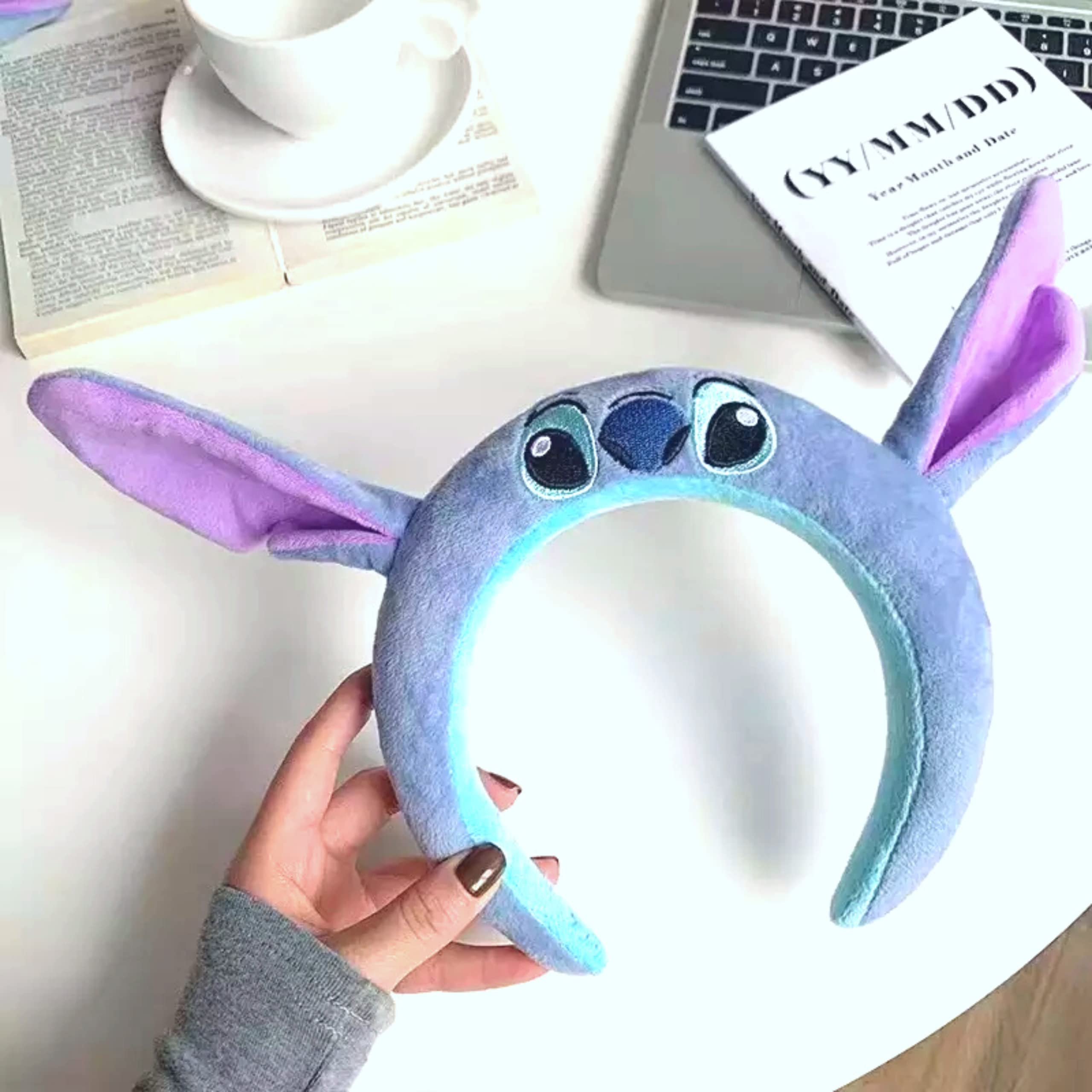 Soft Animal Ears Headband - Cute Bunny Fox Cat Ears Hair Accessories for Women Adults - Perfect for Cosplay, Birthday Parties, Halloween Costumes & Themed Events