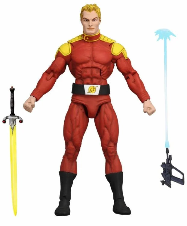 Defenders of the Earth Flash Gordon Action Figure - King Features Collectible Toy for Fans | Perfect for Display, Cosplay, and Gift Giving