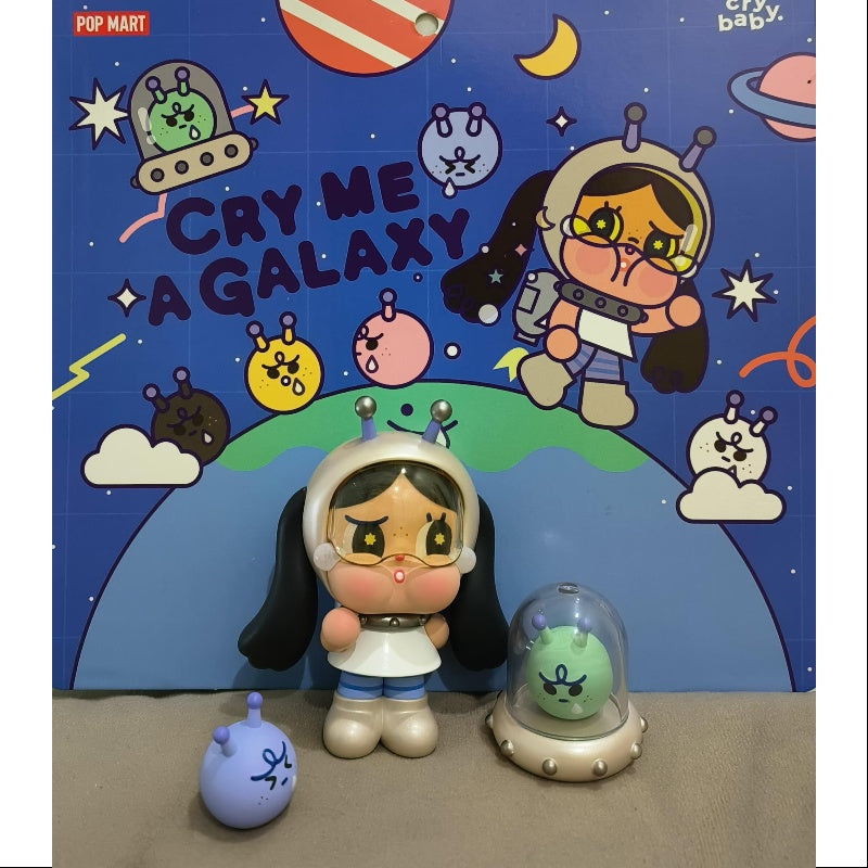 Crybaby Cry Me A Galaxy Figurine 2025 Limited Edition Collectible - Rare Anime-Inspired Space-Themed Decoration for Home, Office & Gift Giving