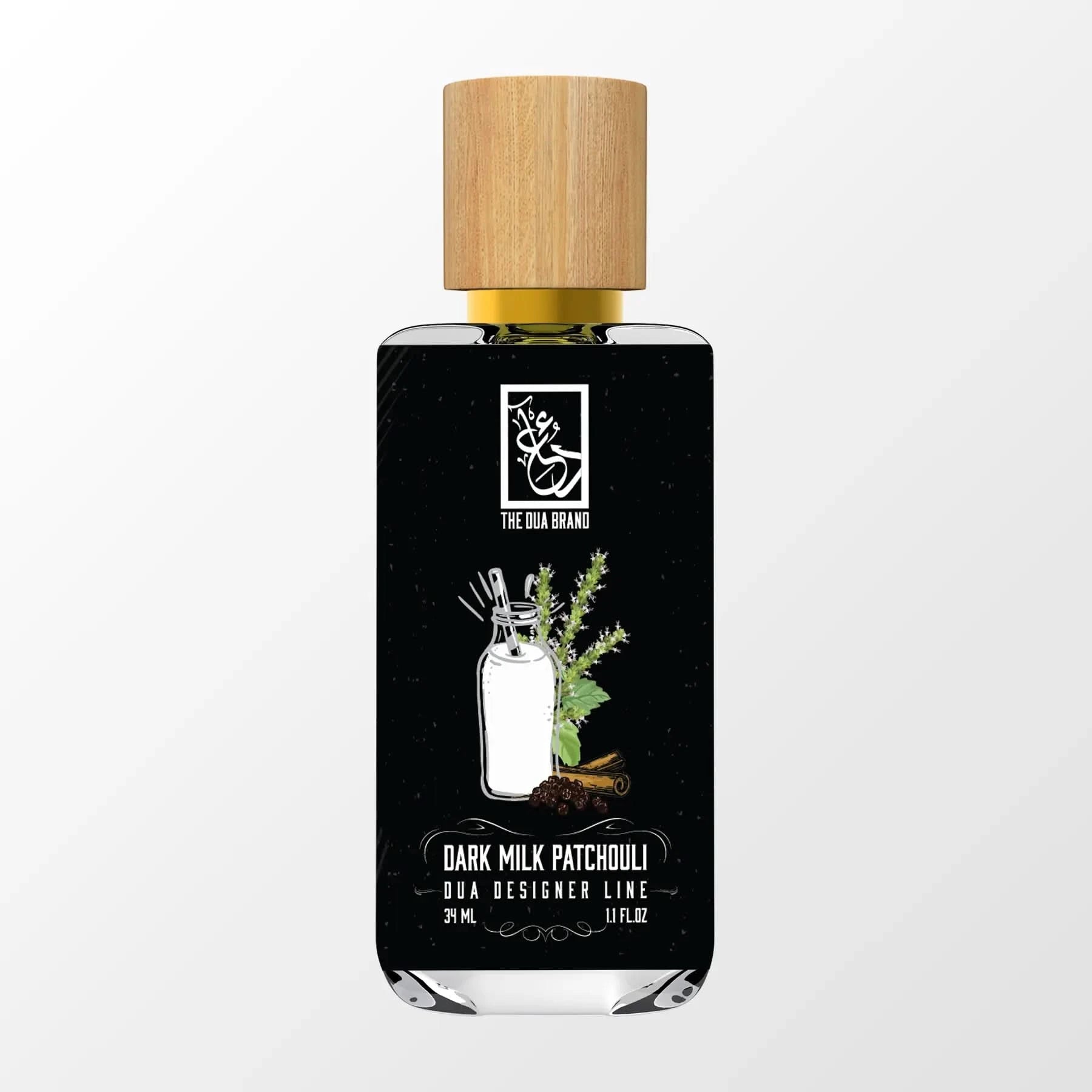 Dark Milk Patchouli Perfume Oil - Long Lasting Aromatherapy Essential Oil for Relaxation & Stress Relief - Perfect for Diffusers, Massage & Home Fragrance