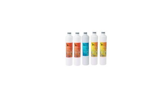 Watts WQC4RO11 11-Inch Quick Change Reverse Osmosis Replacement Filter Bundle - 4 Filters for Annual Supply | Perfect for Home Water Filtration Systems & Under Sink RO Units