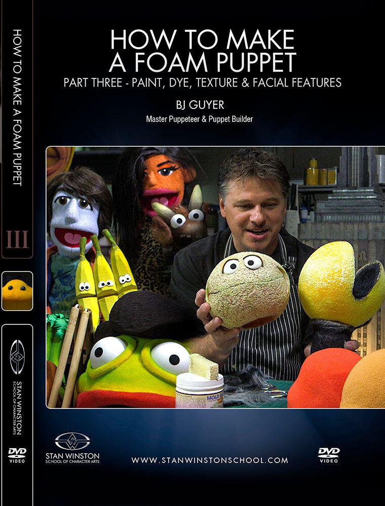 Stan Winston Studio How to Make a Foam Puppet DVD - Professional Puppet Making Tutorial for Beginners & Advanced Artists - Perfect for Stop Motion Animation, Film Production & Cosplay