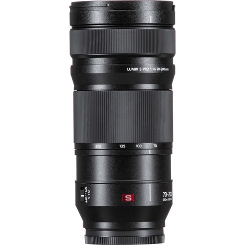 Panasonic Lumix S PRO 70-200mm f/4 O.I.S. Telephoto Zoom Lens for Full Frame Mirrorless Cameras - Perfect for Portrait, Sports & Wildlife Photography