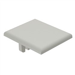 30mm x 26mm x 3mm Side Frame Top Cap - 2 Pack - Durable Aluminum Replacement Parts for Furniture, Cabinets & DIY Projects