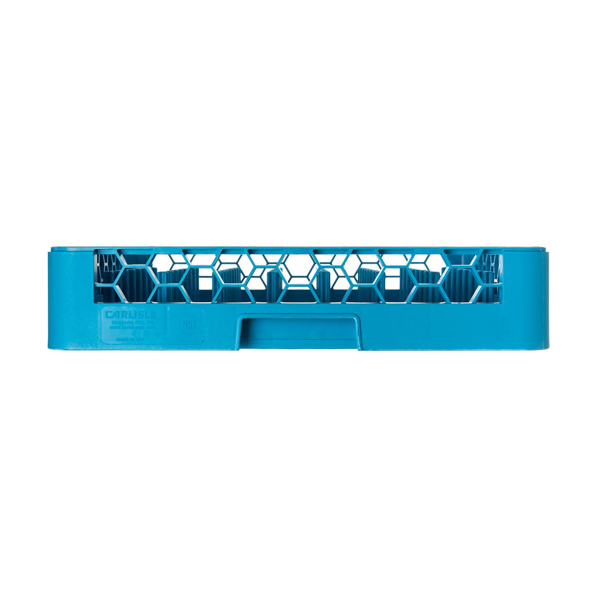 Carlisle RP14 OptiClean All Purpose Dish Rack for Plates & Trays - Full Size Blue Peg System - Perfect for Restaurants, Cafes & Home Kitchens
